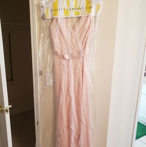 Long pink dress size 12